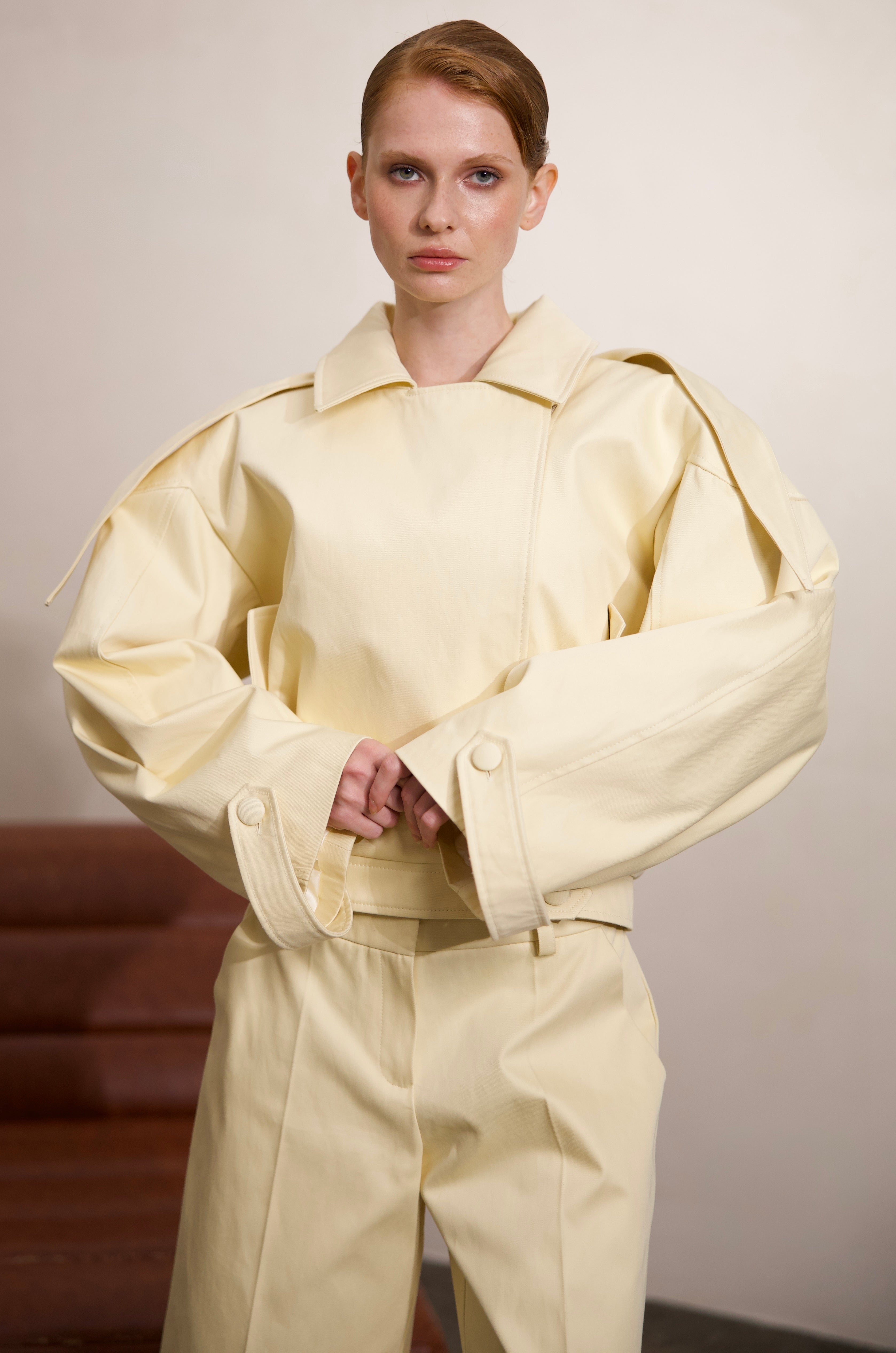 Bomber Jacket with Detachable Hood