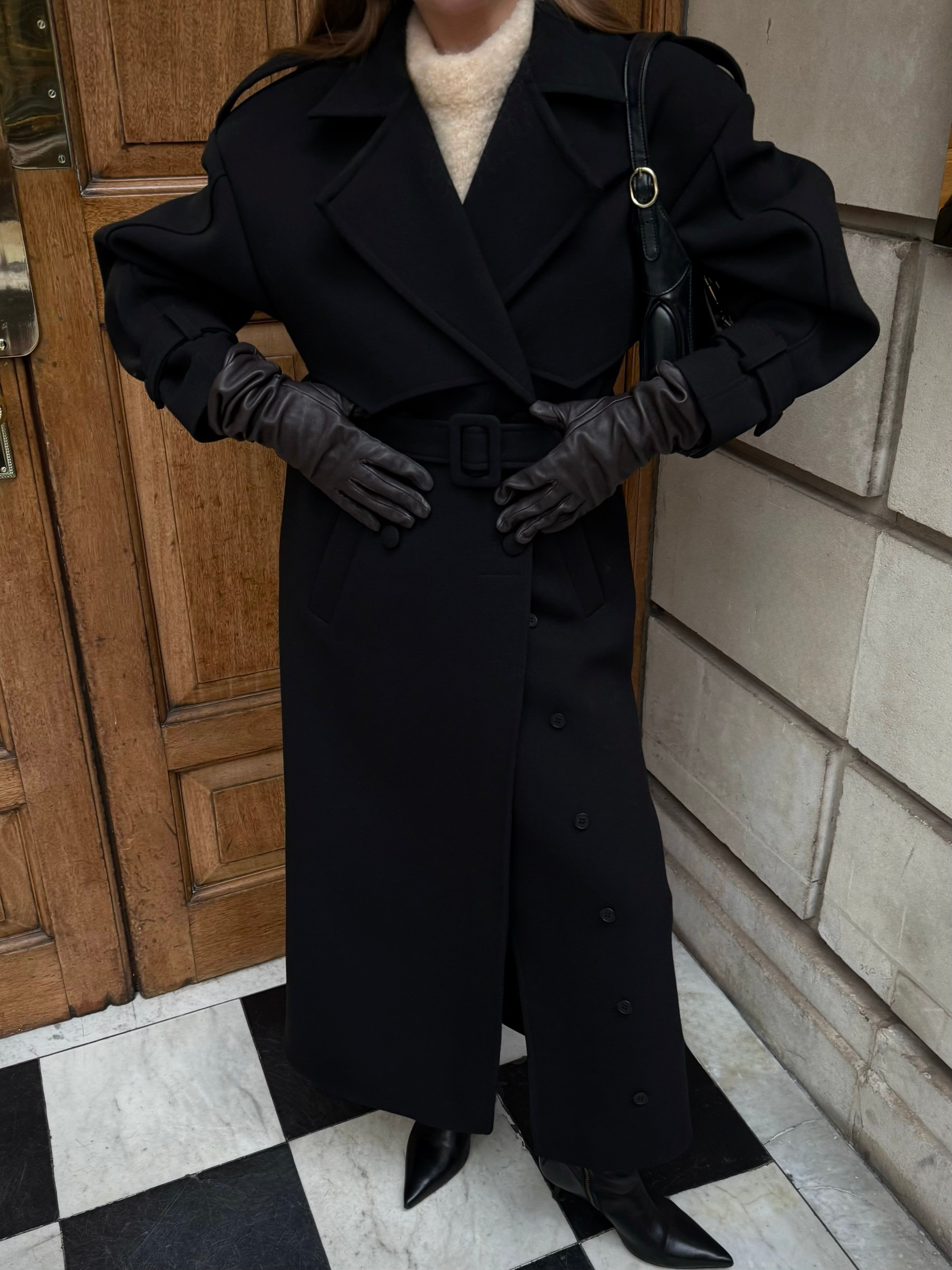 PURE WOOL COAT