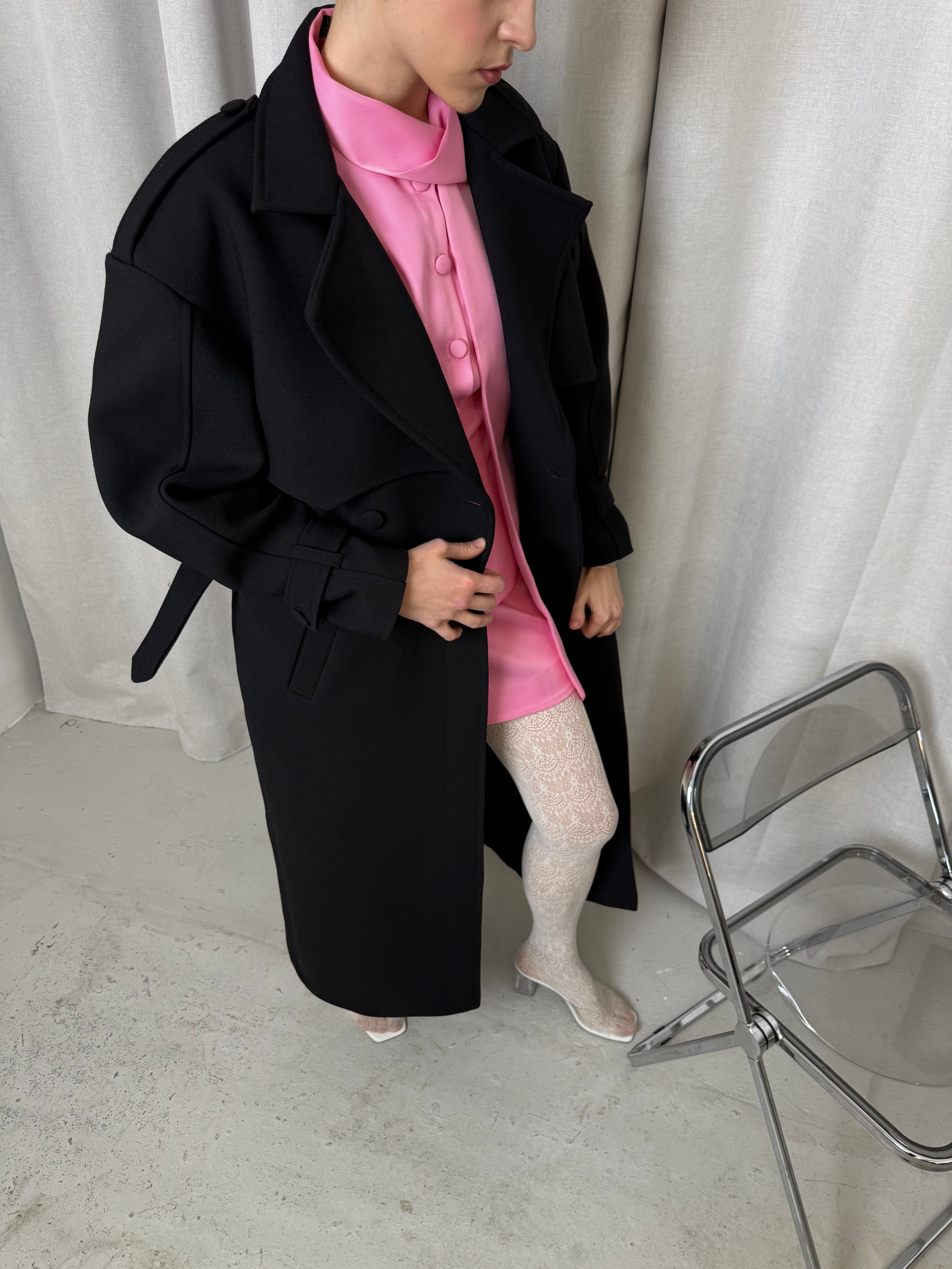PURE WOOL COAT