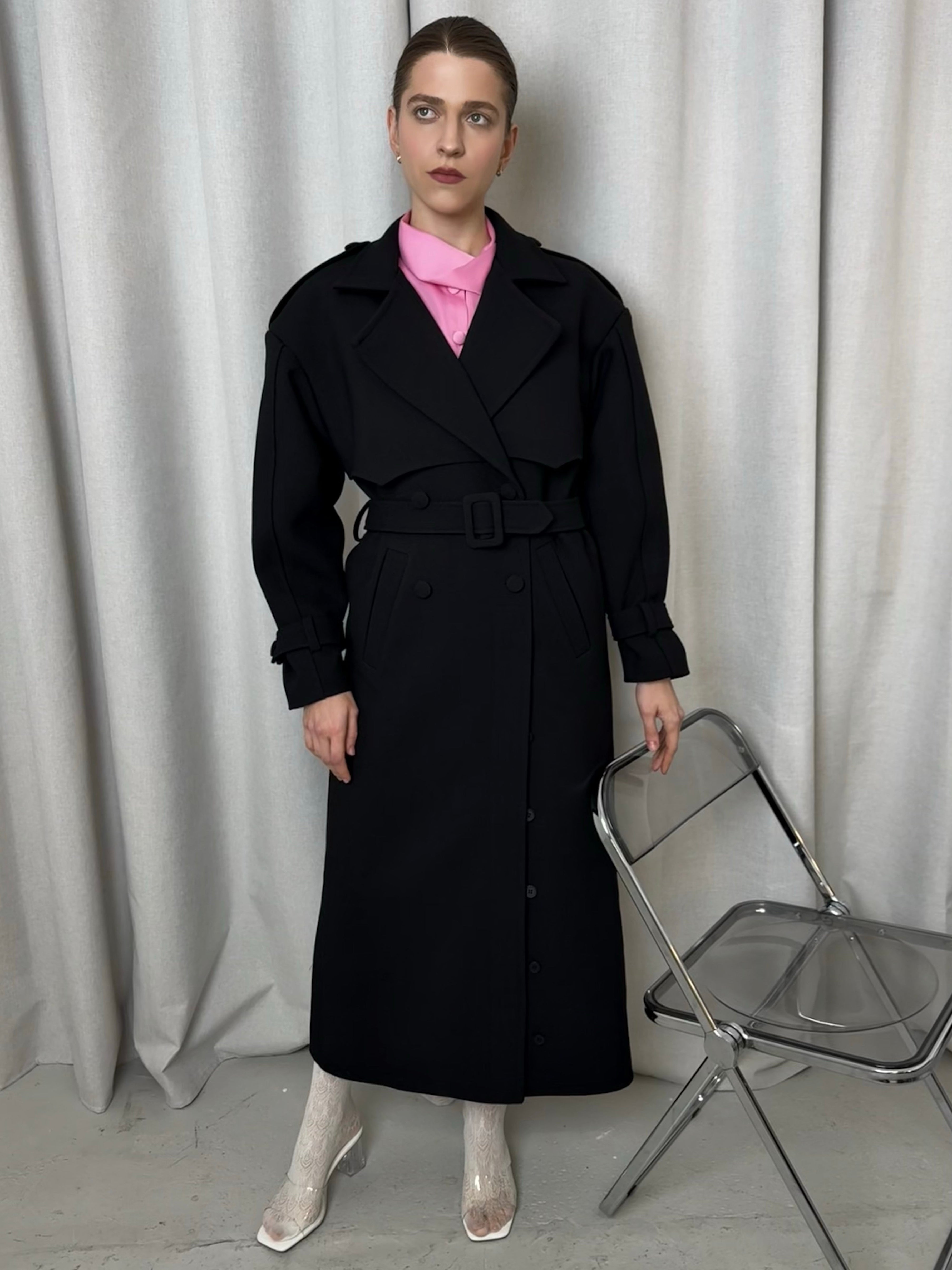 PURE WOOL COAT