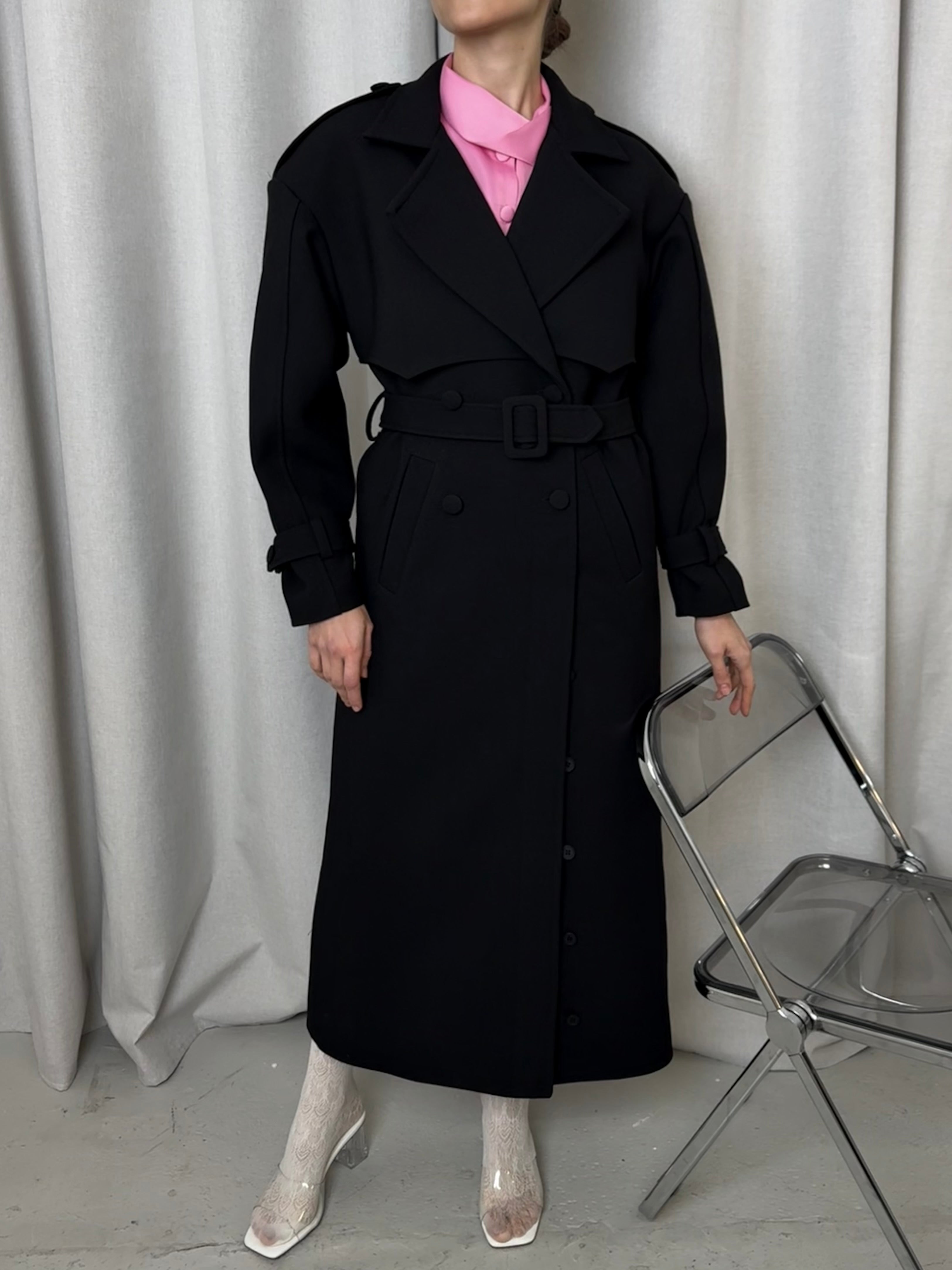 PURE WOOL COAT