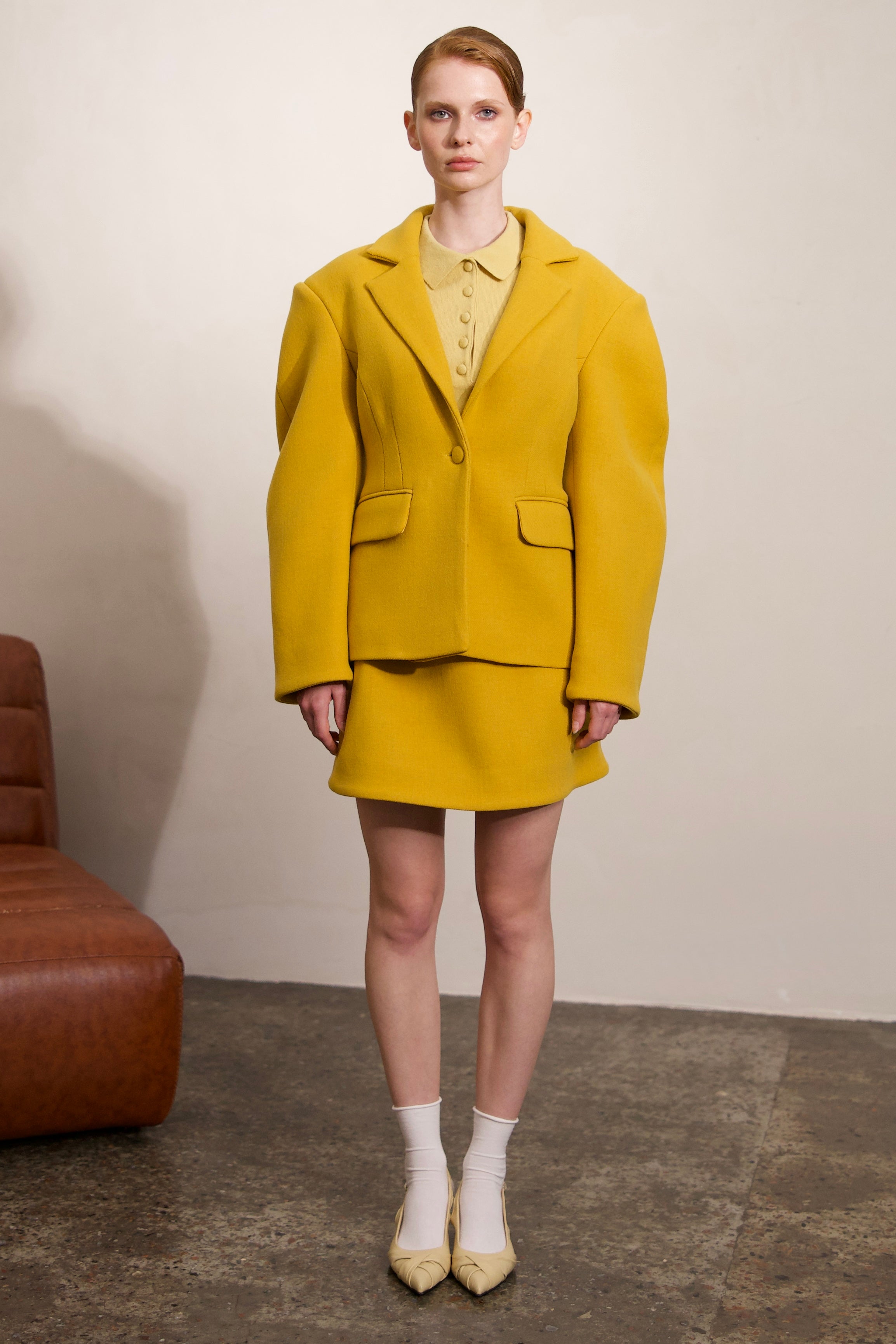 WOOL SKIRT WITH IMPECCABLE TAILORING